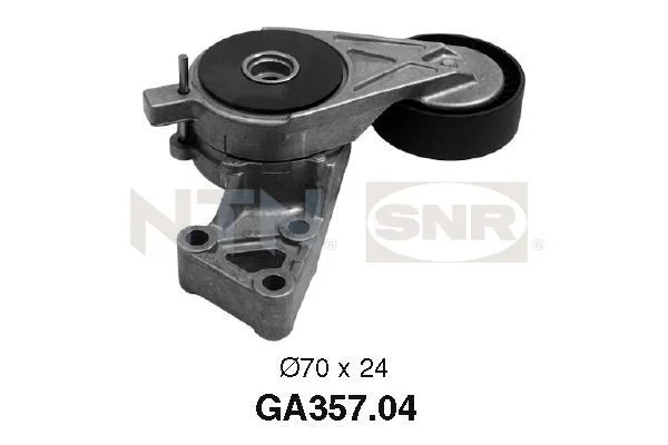 Belt Tensioner, V-ribbed belt SNR GA357.04