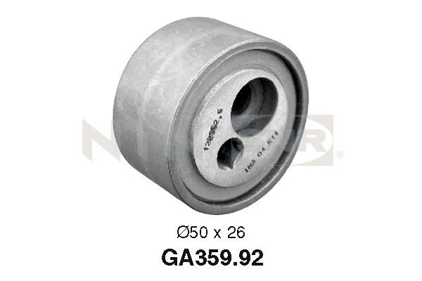 Tensioner Pulley, V-ribbed belt SNR GA359.92