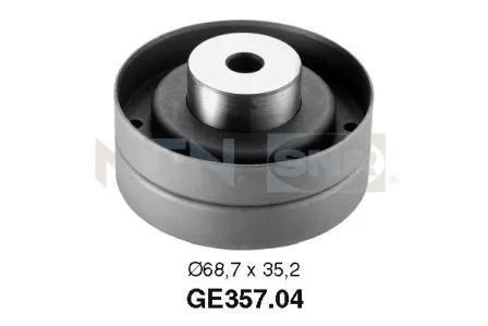 Deflection Pulley/Guide Pulley, timing belt SNR GE357.04