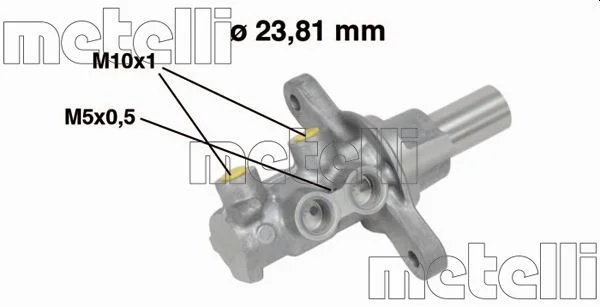 Brake Master Cylinder METELLI HYDRAULIKA 05-0680