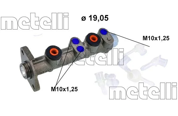 Brake Master Cylinder METELLI 05-0006K