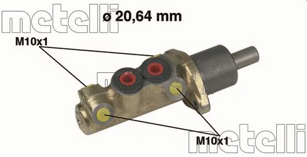 Brake Master Cylinder METELLI 05-0039