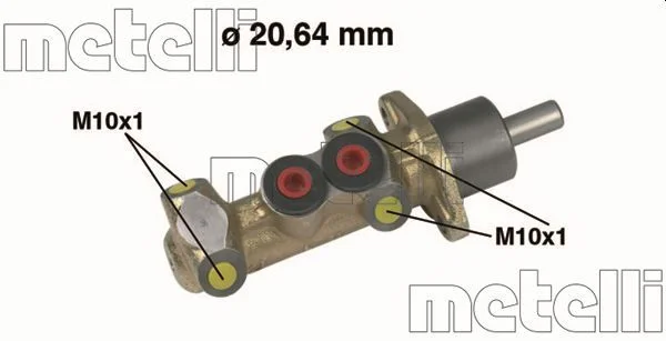 Hlavný brzdový válec METELLI 05-0044