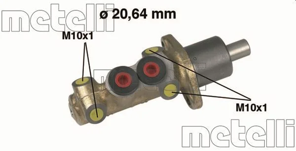 Hlavný brzdový válec METELLI 05-0059