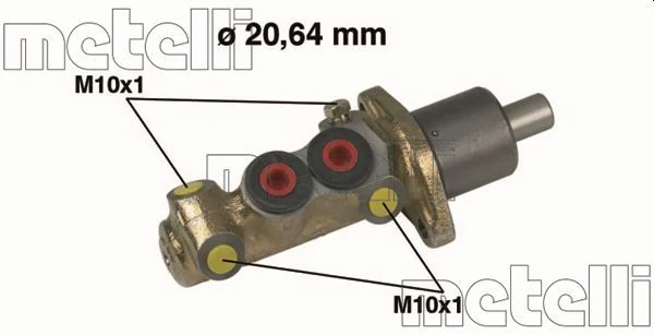 Hlavný brzdový válec METELLI 05-0087
