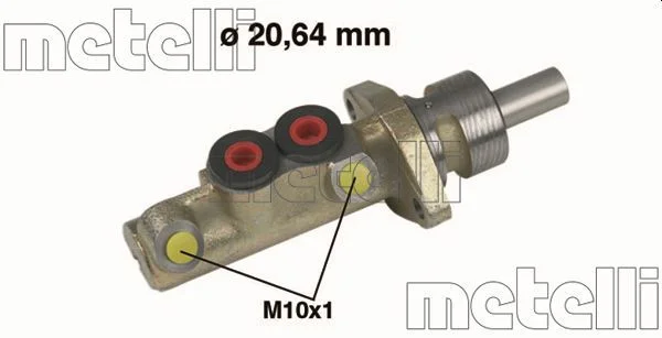 Hlavný brzdový válec METELLI 05-0156