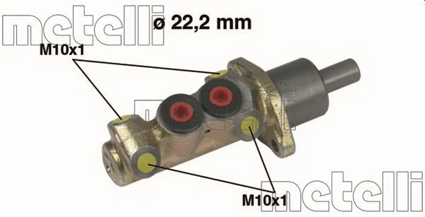 Brake Master Cylinder METELLI 05-0196