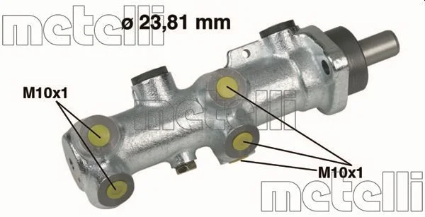Hlavný brzdový válec METELLI 05-0240