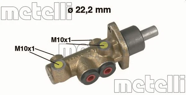 Hlavný brzdový válec METELLI 05-0278
