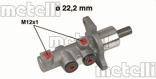 Brake Master Cylinder METELLI 05-0293