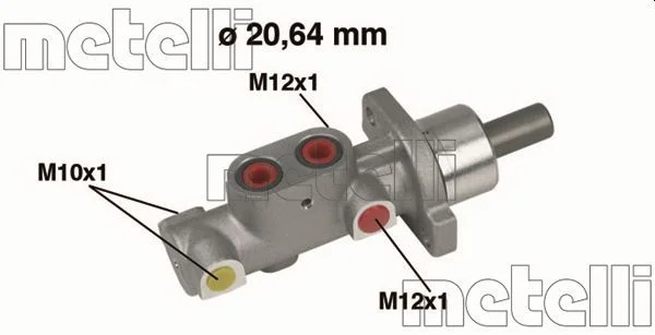 Brake Master Cylinder METELLI 05-0296
