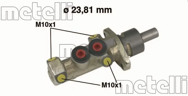 Hlavný brzdový válec METELLI 05-0299