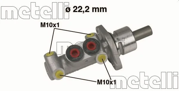 Brake Master Cylinder METELLI 05-0302