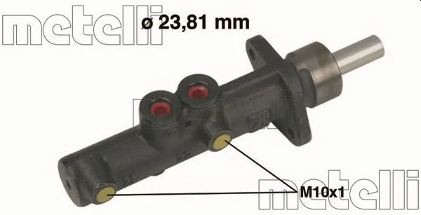 Hlavný brzdový válec METELLI 05-0308