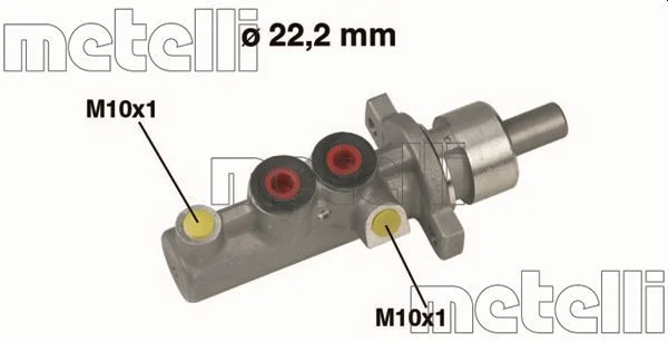Brake Master Cylinder METELLI 05-0348