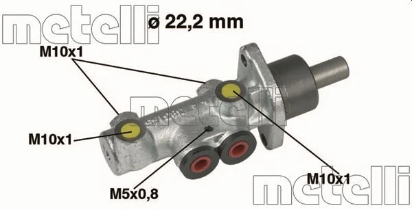 Brake Master Cylinder METELLI 05-0353