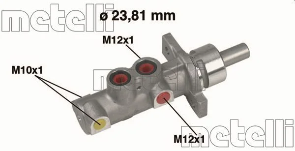 Hlavný brzdový válec METELLI 05-0362