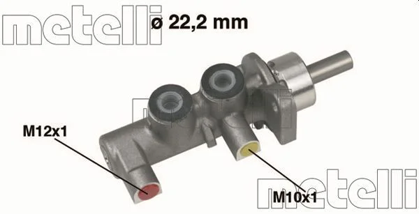 Hlavný brzdový válec METELLI 05-0380