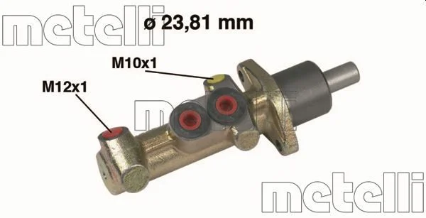 Hlavný brzdový válec METELLI 05-0386