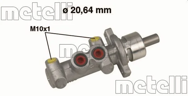 Hlavný brzdový válec METELLI 05-0396