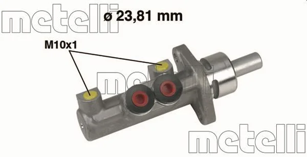 Hlavný brzdový válec METELLI 05-0412