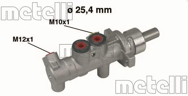 Hlavný brzdový válec METELLI 05-0414