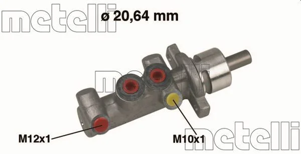 Hlavný brzdový válec METELLI 05-0416