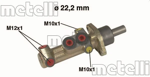 Brake Master Cylinder METELLI 05-0417