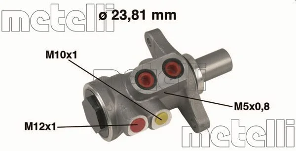 Hlavný brzdový válec METELLI 05-0448