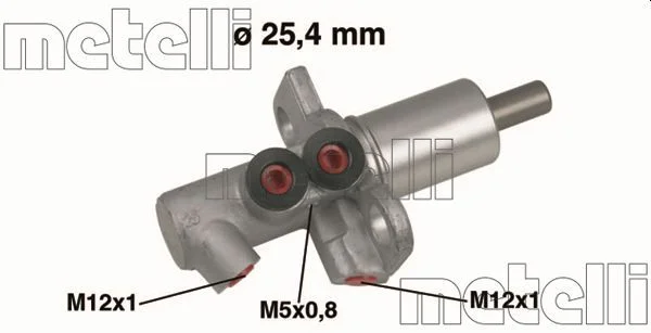 Hlavný brzdový válec METELLI 05-0458