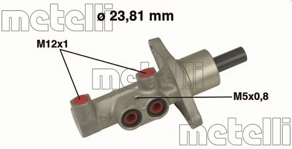 Brake Master Cylinder METELLI 05-0475