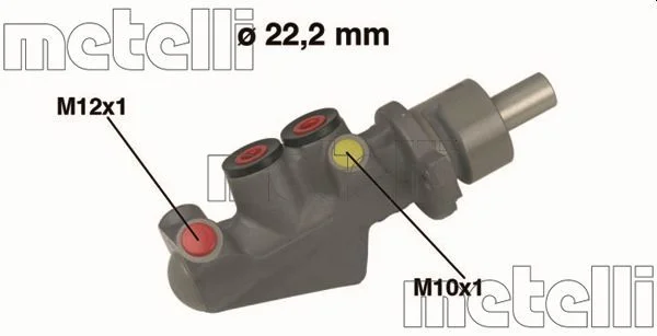 Brake Master Cylinder METELLI 05-0478