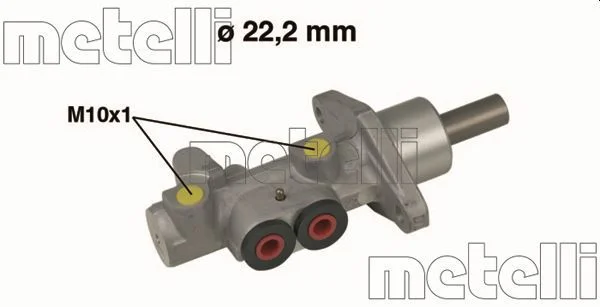 Hlavný brzdový válec METELLI 05-0492