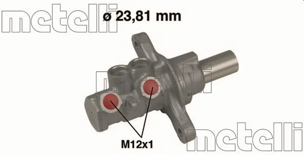 Hlavný brzdový válec METELLI 05-0522