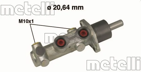 Brake Master Cylinder METELLI 05-0523