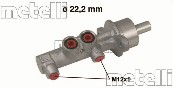 Hlavný brzdový válec METELLI 05-0540