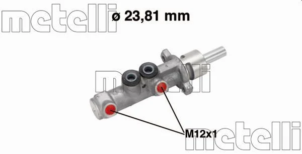 Brake Master Cylinder METELLI 05-0572