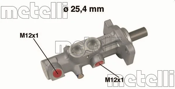 Hlavný brzdový válec METELLI 05-0579