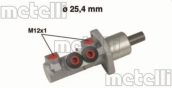Hlavný brzdový válec METELLI 05-0606
