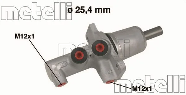 Brake Master Cylinder METELLI 05-0616