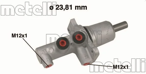 Hlavný brzdový válec METELLI 05-0617