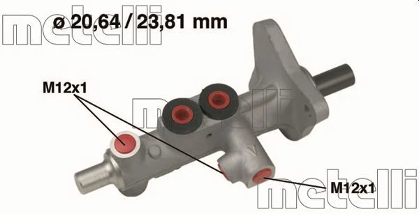 Hlavný brzdový válec METELLI 05-0627