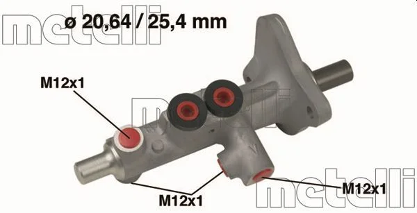 Brake Master Cylinder METELLI 05-0628
