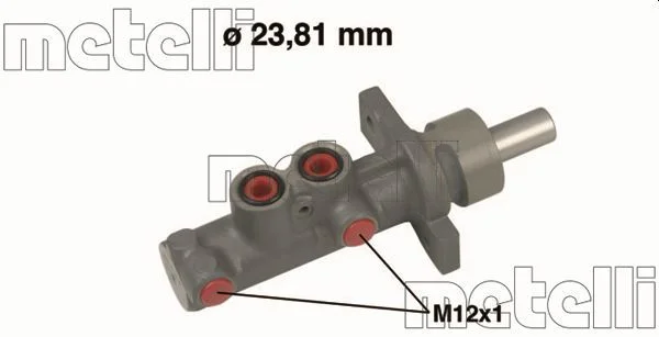 Hlavný brzdový válec METELLI 05-0635
