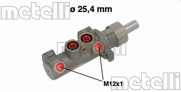 Hlavný brzdový válec METELLI 05-0642