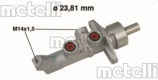 Hlavný brzdový válec METELLI 05-0648