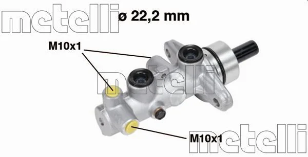 Hlavný brzdový válec METELLI 05-0688