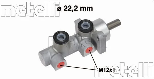 Hlavný brzdový válec METELLI 05-0723