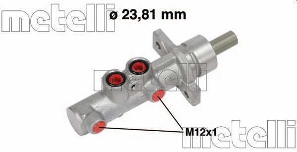 Brake Master Cylinder METELLI 05-0738