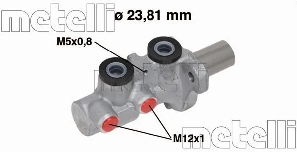 Hlavný brzdový válec METELLI 05-0746